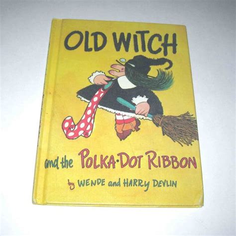 Old witch and the polka dot ribbon